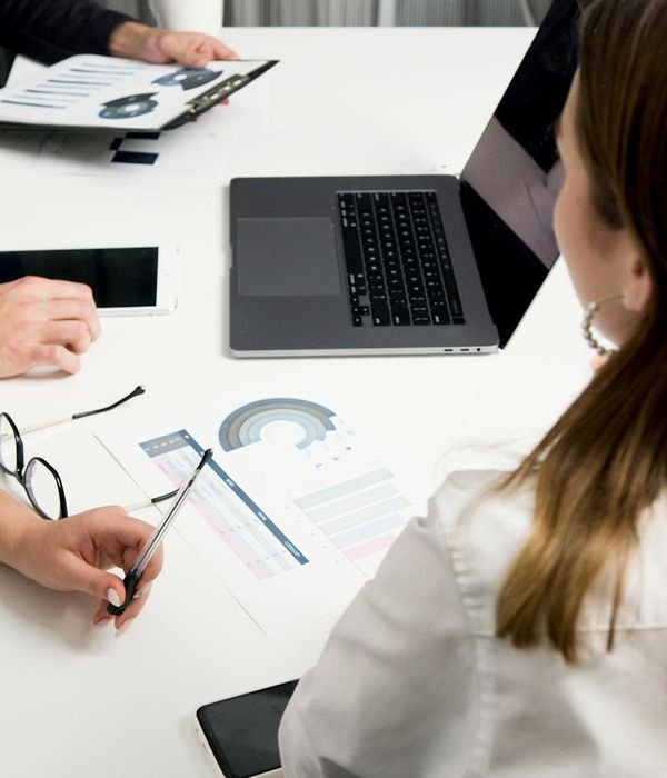 Business executive testimonial portrait for productivity transformation success